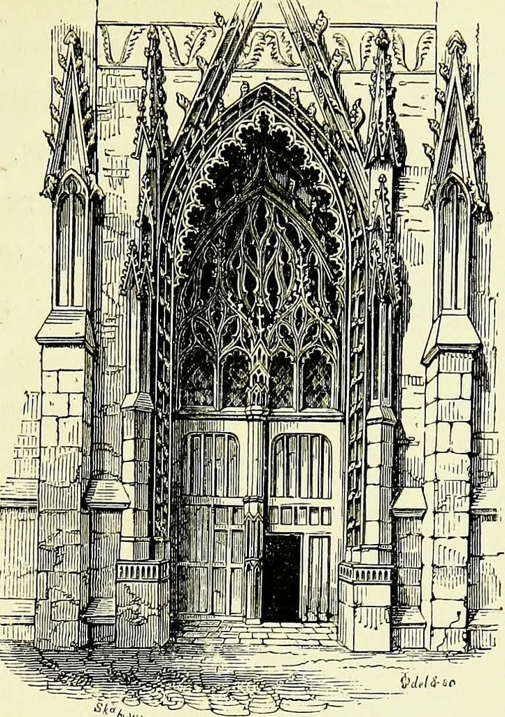 An illustration from A glossary of terms used in Grecian, Roman, Italian, and Gothic architecture, 1845, leaf 190