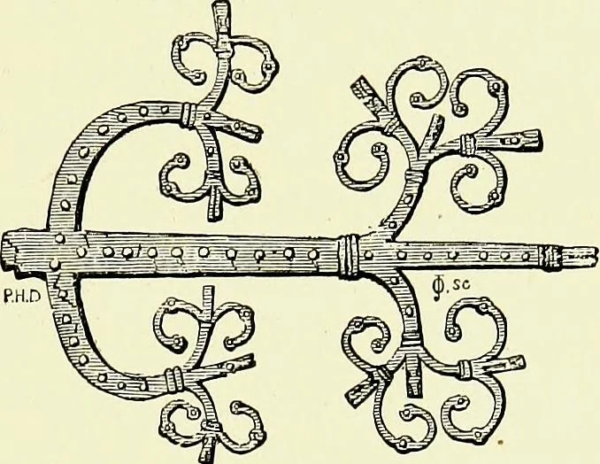 An illustration from A glossary of terms used in Grecian, Roman, Italian, and Gothic architecture, 1845, leaf 224