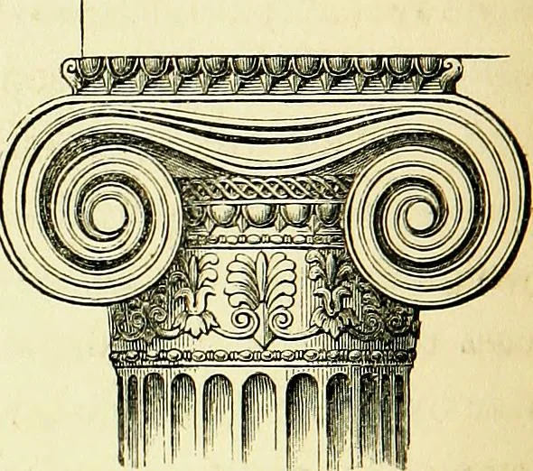An illustration from A glossary of terms used in Grecian, Roman, Italian, and Gothic architecture, 1845, leaf 235