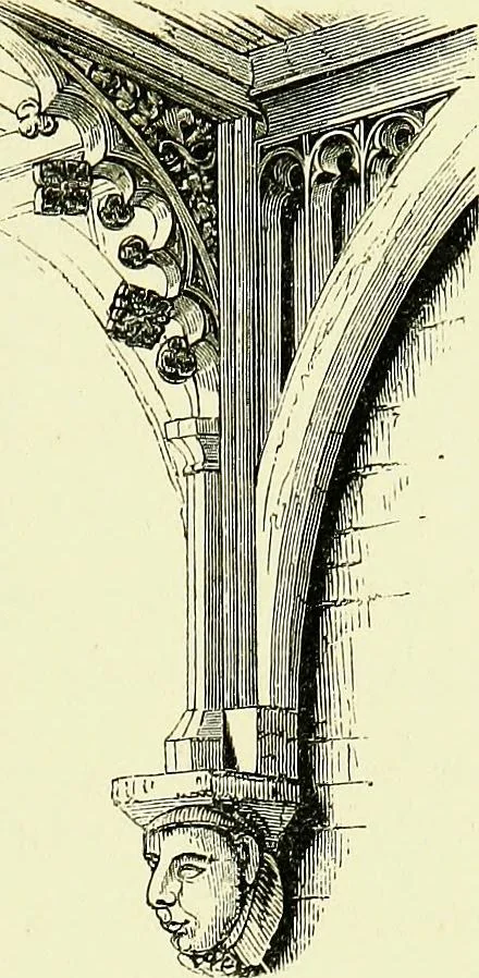 An illustration from A glossary of terms used in Grecian, Roman, Italian, and Gothic architecture, 1845, leaf 300