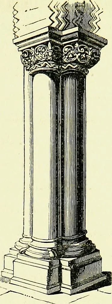 An illustration from A glossary of terms used in Grecian, Roman, Italian, and Gothic architecture, 1845, leaf 308