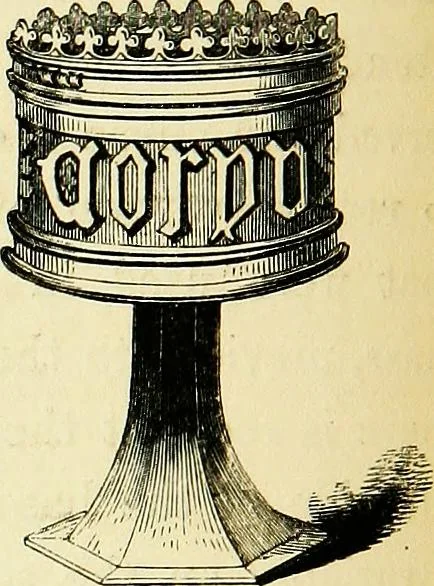 An illustration from A glossary of terms used in Grecian, Roman, Italian, and Gothic architecture, 1845, leaf 313