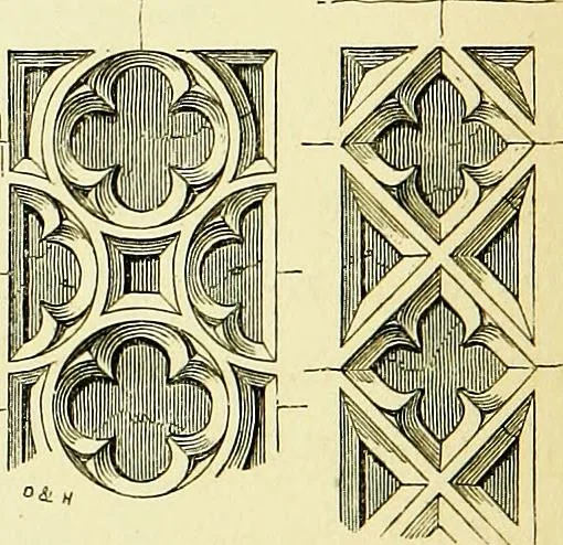 An illustration from A glossary of terms used in Grecian, Roman, Italian, and Gothic architecture, 1845, leaf 325