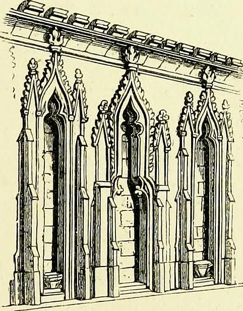 An illustration from A glossary of terms used in Grecian, Roman, Italian, and Gothic architecture, 1845, leaf 328