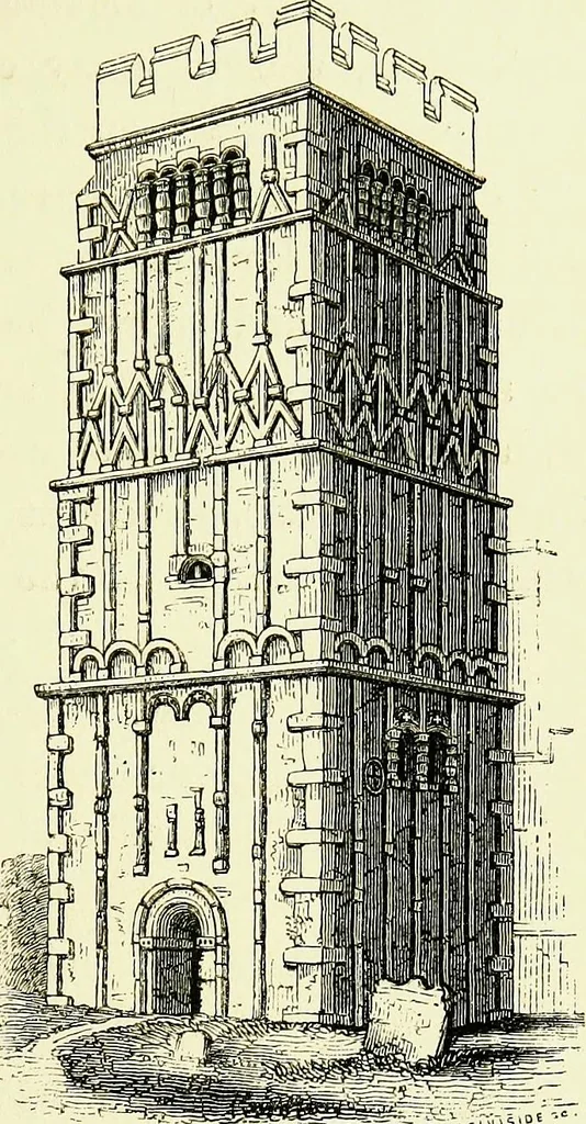An illustration from A glossary of terms used in Grecian, Roman, Italian, and Gothic architecture, 1845, leaf 344