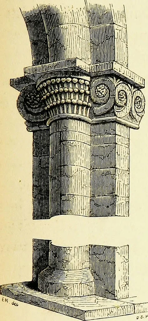 An illustration from A glossary of terms used in Grecian, Roman, Italian, and Gothic architecture, 1845, leaf 346