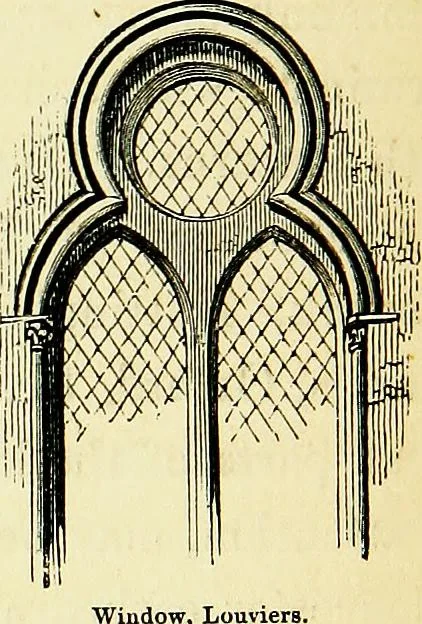An illustration from A glossary of terms used in Grecian, Roman, Italian, and Gothic architecture, 1845, leaf 405