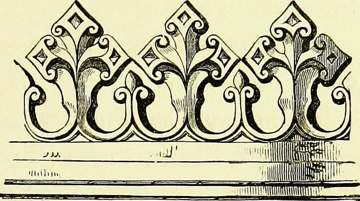 An illustration from A glossary of terms used in Grecian, Roman, Italian, and Gothic architecture, 1845, leaf 414