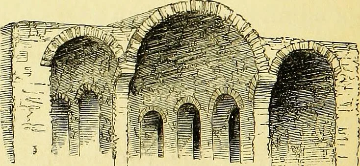 An illustration from A glossary of terms used in Grecian, Roman, Italian, and Gothic architecture, 1845, leaf 419