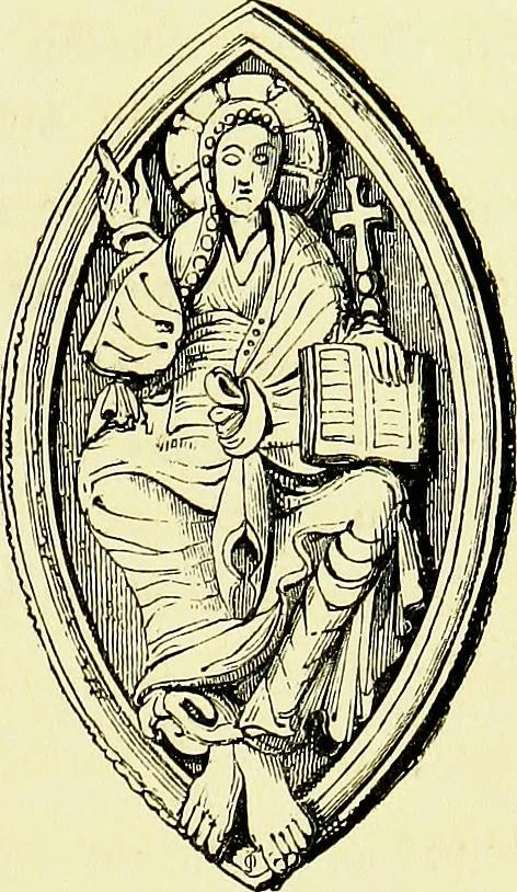 An illustration from A glossary of terms used in Grecian, Roman, Italian, and Gothic architecture, 1845, leaf 422
