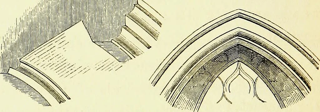 An illustration from A glossary of terms used in Grecian, Roman, Italian, and Gothic architecture, 1845, leaf 431