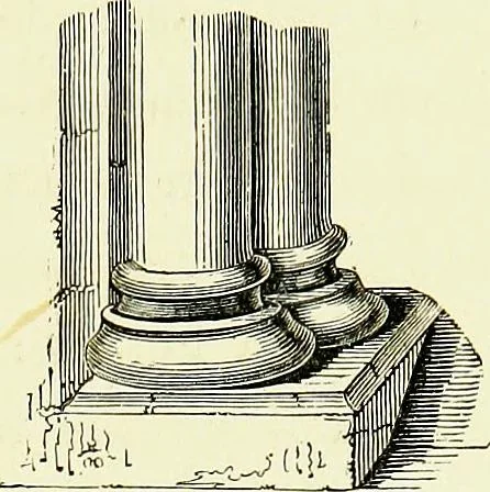 An illustration from A glossary of terms used in Grecian, Roman, Italian, and Gothic architecture, 1845, leaf 68