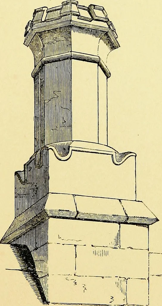 An illustration from A glossary of terms used in Grecian, Roman, Italian, and Gothic architecture, 1845, leaf 100