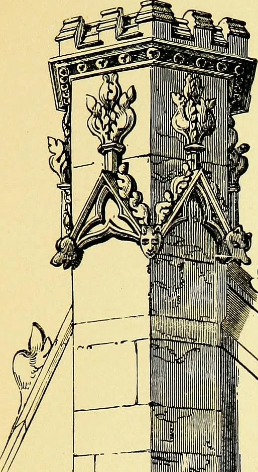 An illustration from A glossary of terms used in Grecian, Roman, Italian, and Gothic architecture, 1845, leaf 102