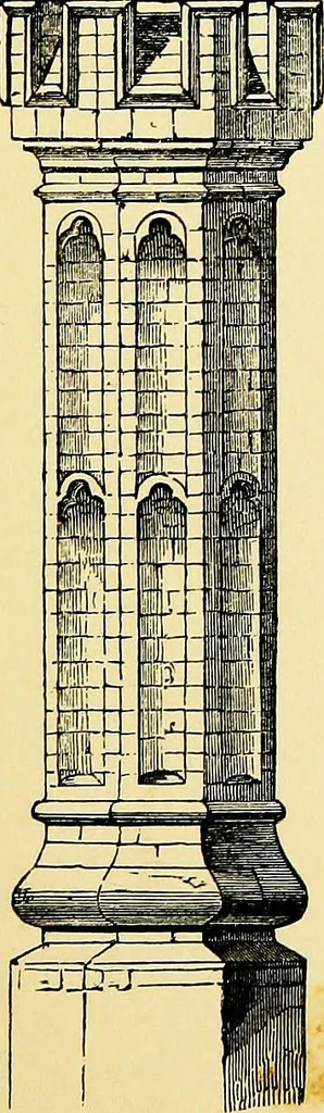 An illustration from A glossary of terms used in Grecian, Roman, Italian, and Gothic architecture, 1845, leaf 102