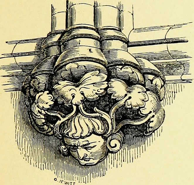 An illustration from A glossary of terms used in Grecian, Roman, Italian, and Gothic architecture, 1845, leaf 106