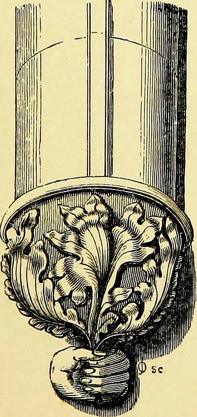 An illustration from A glossary of terms used in Grecian, Roman, Italian, and Gothic architecture, 1845, leaf 106