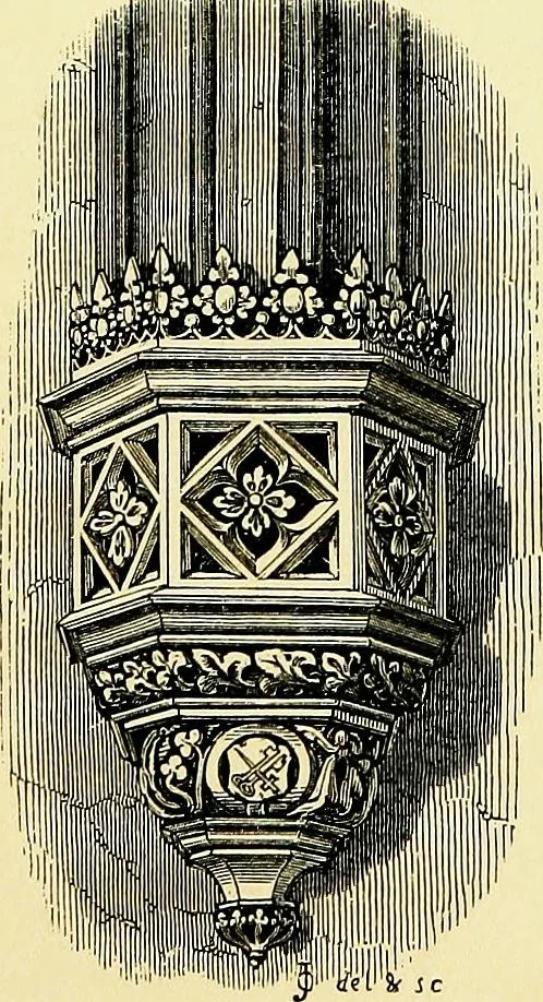 An illustration from A glossary of terms used in Grecian, Roman, Italian, and Gothic architecture, 1845, leaf 106