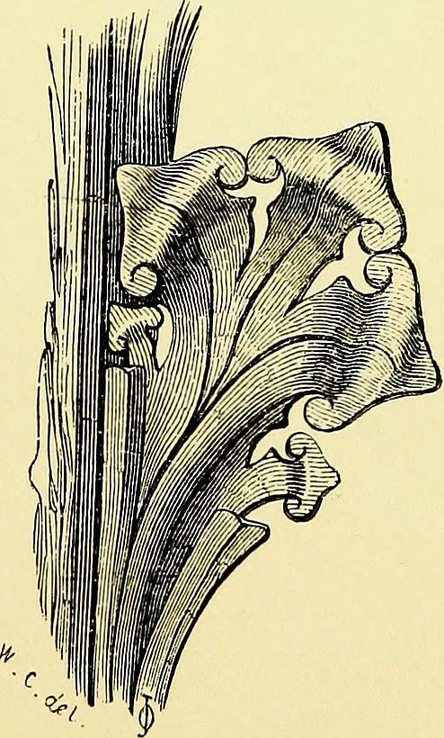 An illustration from A glossary of terms used in Grecian, Roman, Italian, and Gothic architecture, 1845, leaf 116