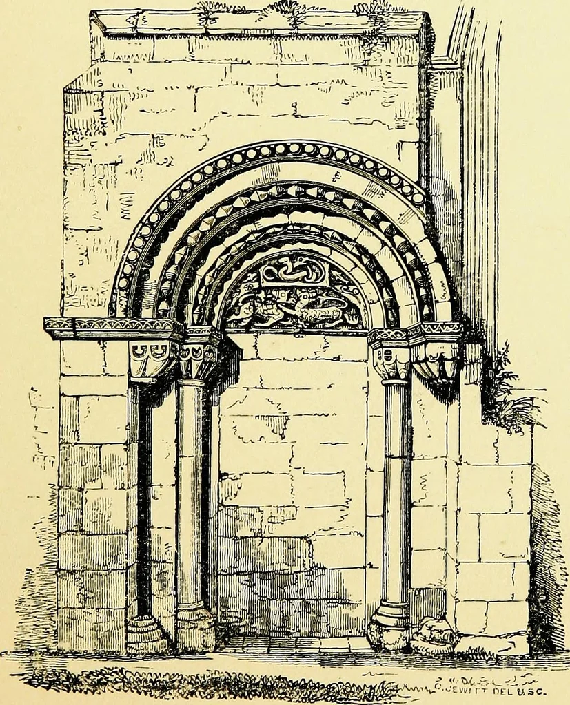 An illustration from A glossary of terms used in Grecian, Roman, Italian, and Gothic architecture, 1845, leaf 128