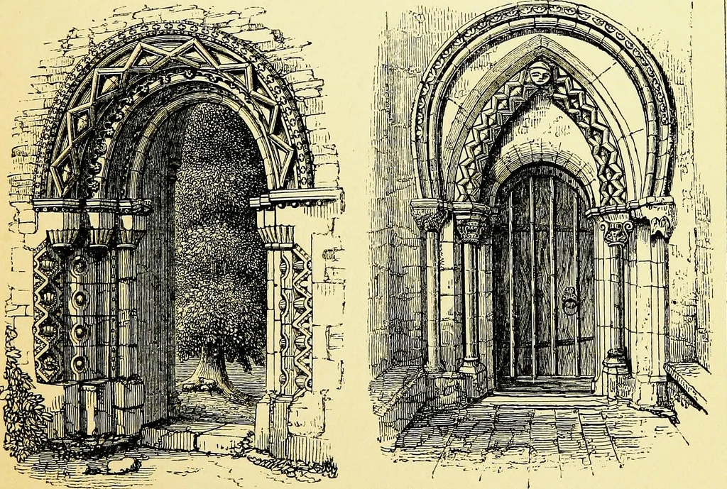 An illustration from A glossary of terms used in Grecian, Roman, Italian, and Gothic architecture, 1845, leaf 130