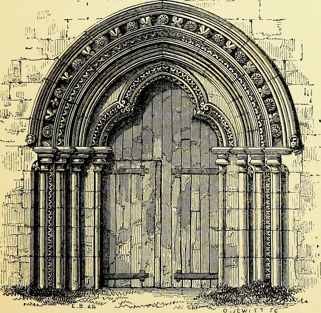 An illustration from A glossary of terms used in Grecian, Roman, Italian, and Gothic architecture, 1845, leaf 134