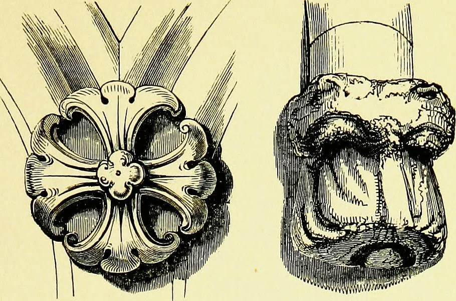 An illustration from A glossary of terms used in Grecian, Roman, Italian, and Gothic architecture, 1845, leaf 140