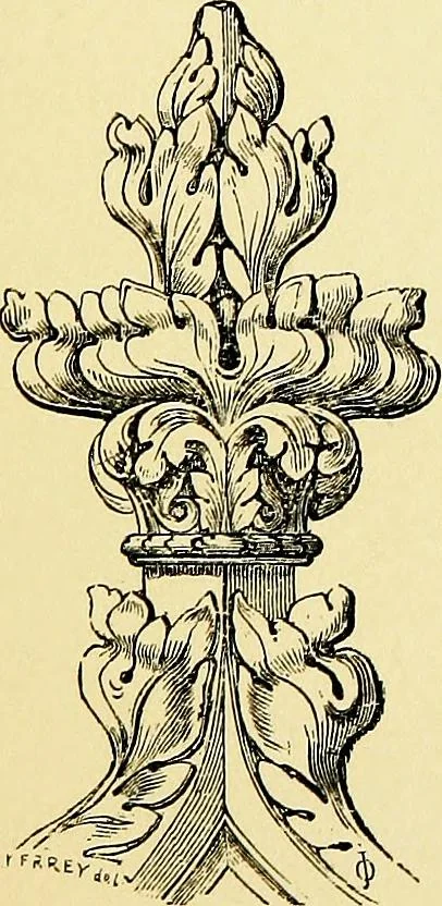 An illustration from A glossary of terms used in Grecian, Roman, Italian, and Gothic architecture, 1845, leaf 142