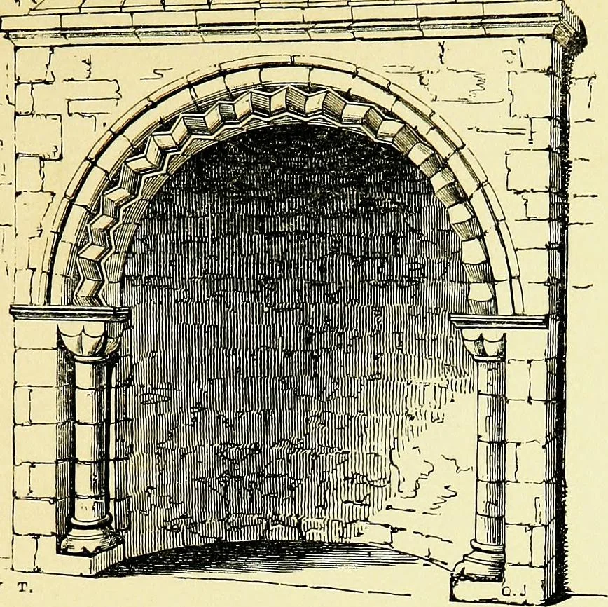 An illustration from A glossary of terms used in Grecian, Roman, Italian, and Gothic architecture, 1845, leaf 144