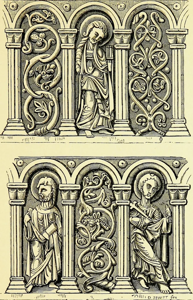 An illustration from A glossary of terms used in Grecian, Roman, Italian, and Gothic architecture, 1845, leaf 150