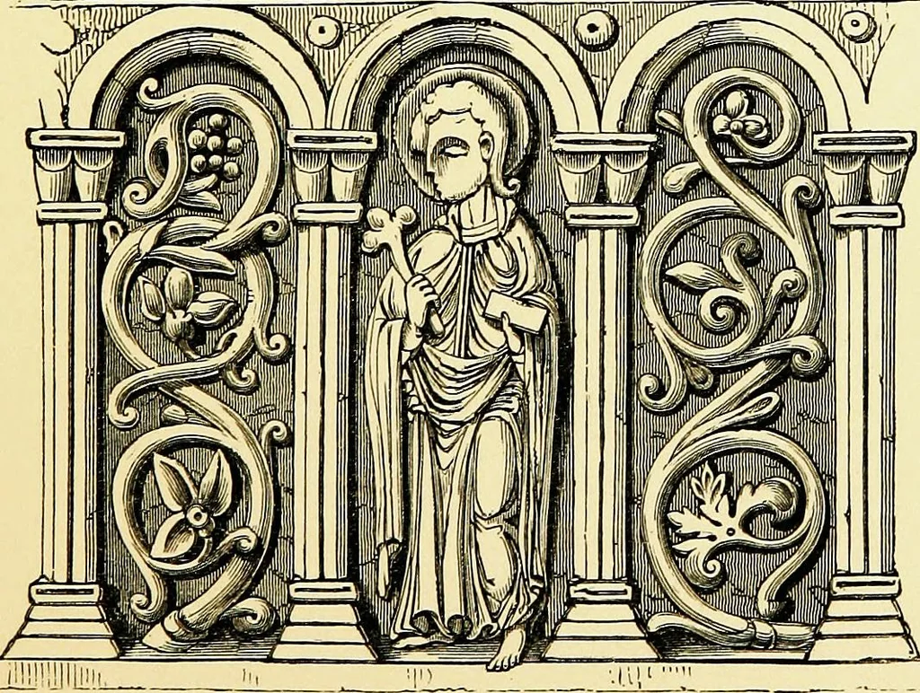 An illustration from A glossary of terms used in Grecian, Roman, Italian, and Gothic architecture, 1845, leaf 150