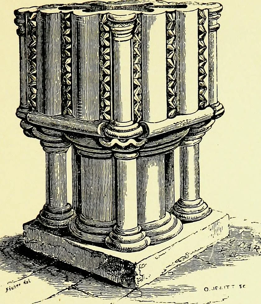 An illustration from A glossary of terms used in Grecian, Roman, Italian, and Gothic architecture, 1845, leaf 154