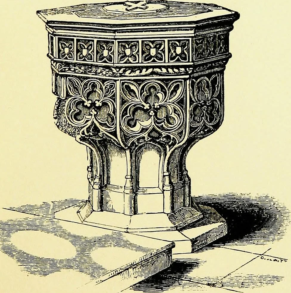 An illustration from A glossary of terms used in Grecian, Roman, Italian, and Gothic architecture, 1845, leaf 154