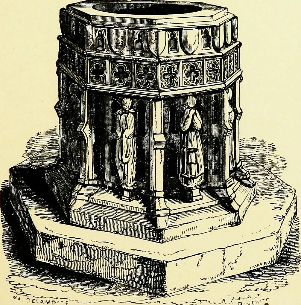 An illustration from A glossary of terms used in Grecian, Roman, Italian, and Gothic architecture, 1845, leaf 156