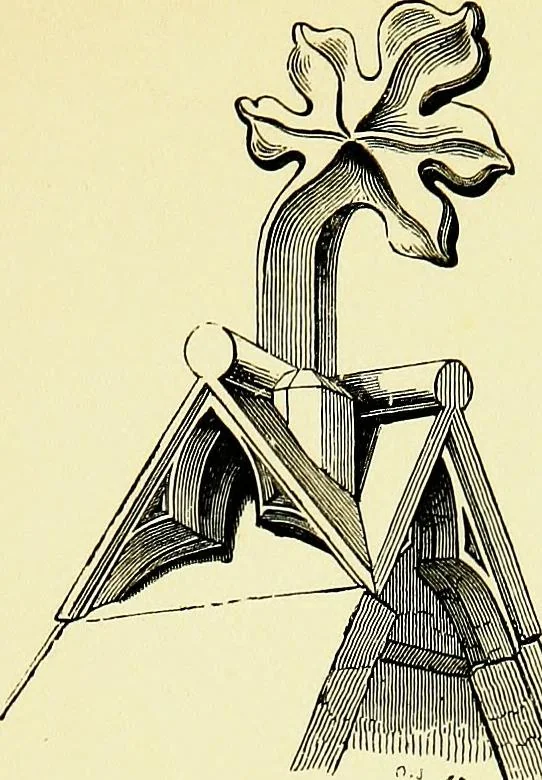An illustration from A glossary of terms used in Grecian, Roman, Italian, and Gothic architecture, 1845, leaf 168