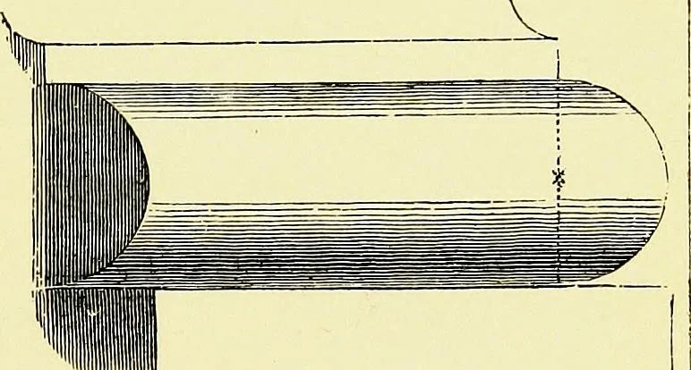 An illustration from A glossary of terms used in Grecian, Roman, Italian, and Gothic architecture, 1845, leaf 186