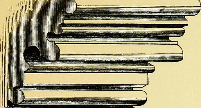 An illustration from A glossary of terms used in Grecian, Roman, Italian, and Gothic architecture, 1845, leaf 202