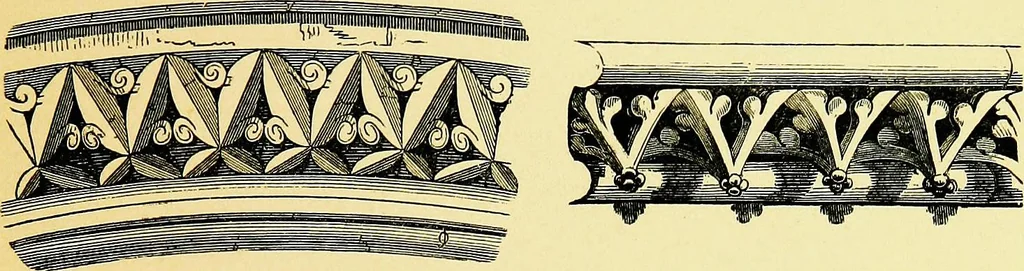 An illustration from A glossary of terms used in Grecian, Roman, Italian, and Gothic architecture, 1845, leaf 206