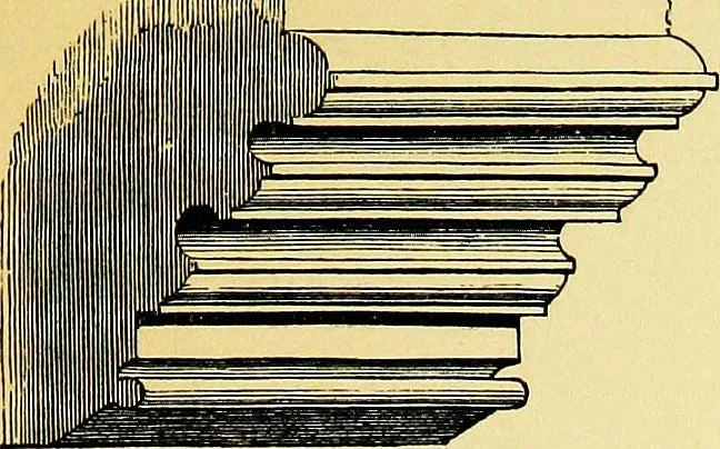 An illustration from A glossary of terms used in Grecian, Roman, Italian, and Gothic architecture, 1845, leaf 208