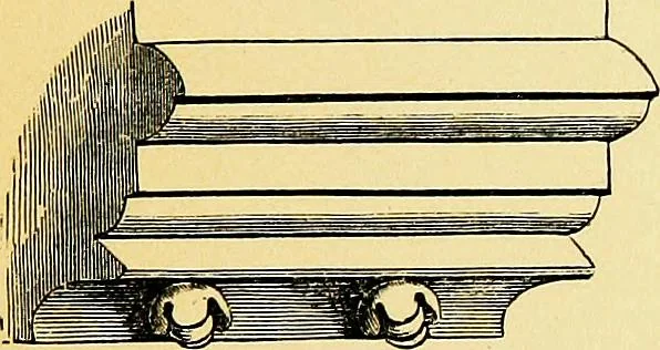 An illustration from A glossary of terms used in Grecian, Roman, Italian, and Gothic architecture, 1845, leaf 208