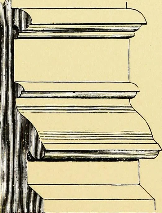An illustration from A glossary of terms used in Grecian, Roman, Italian, and Gothic architecture, 1845, leaf 208