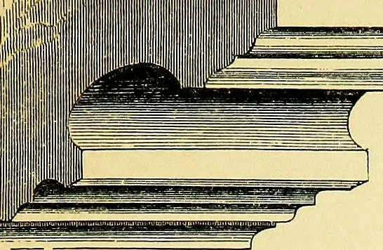 An illustration from A glossary of terms used in Grecian, Roman, Italian, and Gothic architecture, 1845, leaf 214
