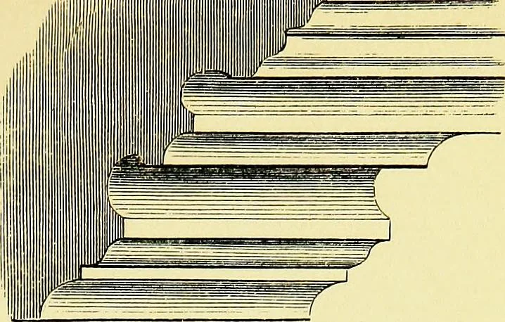An illustration from A glossary of terms used in Grecian, Roman, Italian, and Gothic architecture, 1845, leaf 214