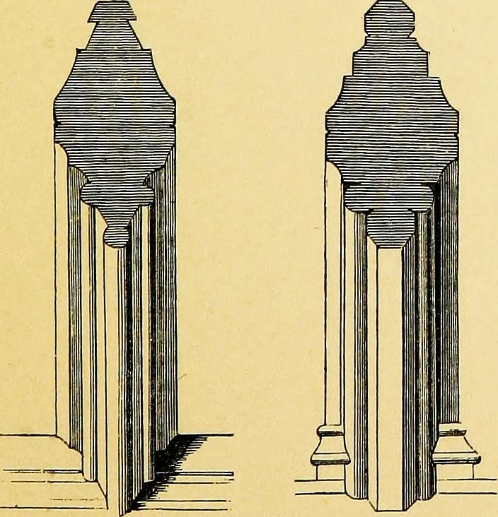 An illustration from A glossary of terms used in Grecian, Roman, Italian, and Gothic architecture, 1845, leaf 222