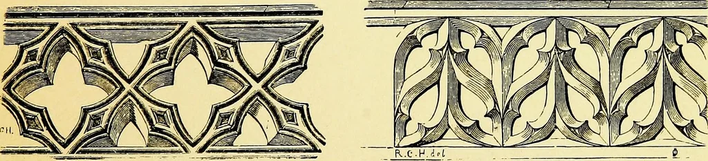 An illustration from A glossary of terms used in Grecian, Roman, Italian, and Gothic architecture, 1845, leaf 232