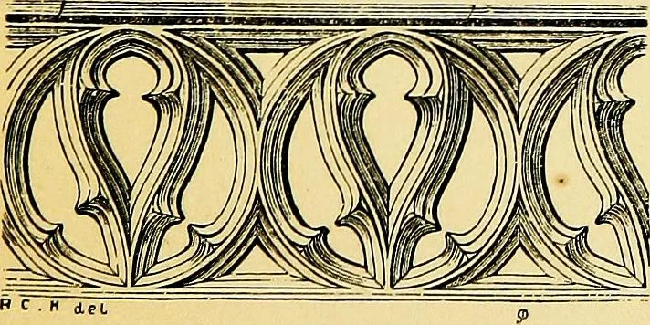 An illustration from A glossary of terms used in Grecian, Roman, Italian, and Gothic architecture, 1845, leaf 232