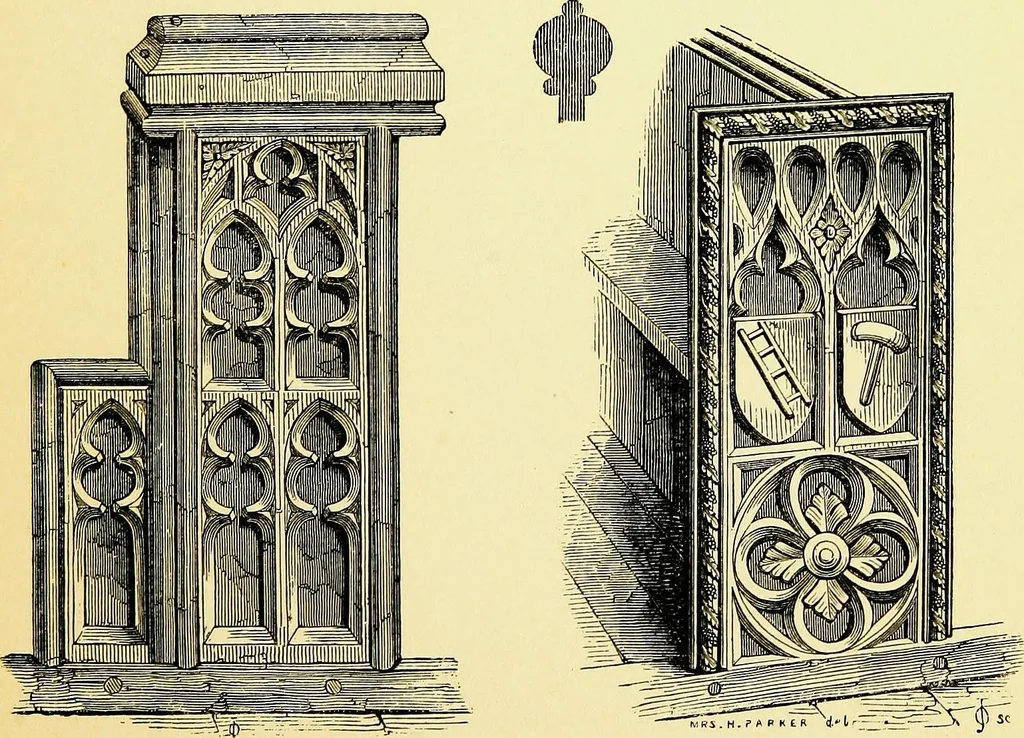 An illustration from A glossary of terms used in Grecian, Roman, Italian, and Gothic architecture, 1845, leaf 242