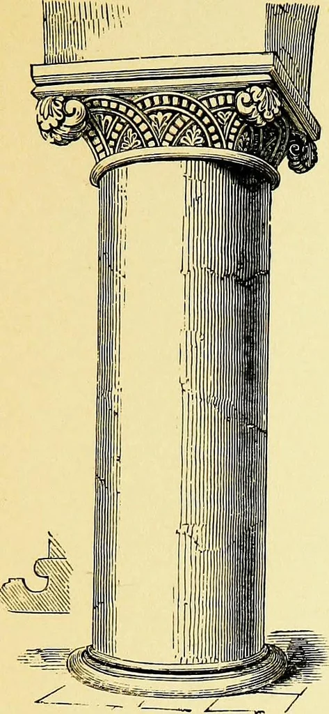 An illustration from A glossary of terms used in Grecian, Roman, Italian, and Gothic architecture, 1845, leaf 244