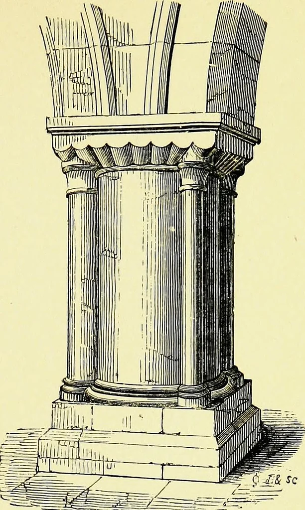An illustration from A glossary of terms used in Grecian, Roman, Italian, and Gothic architecture, 1845, leaf 244