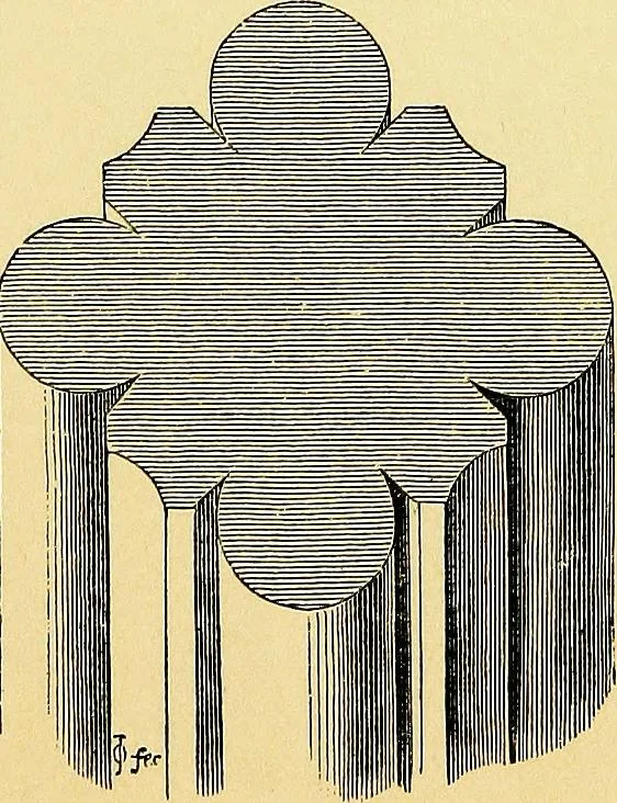 An illustration from A glossary of terms used in Grecian, Roman, Italian, and Gothic architecture, 1845, leaf 252